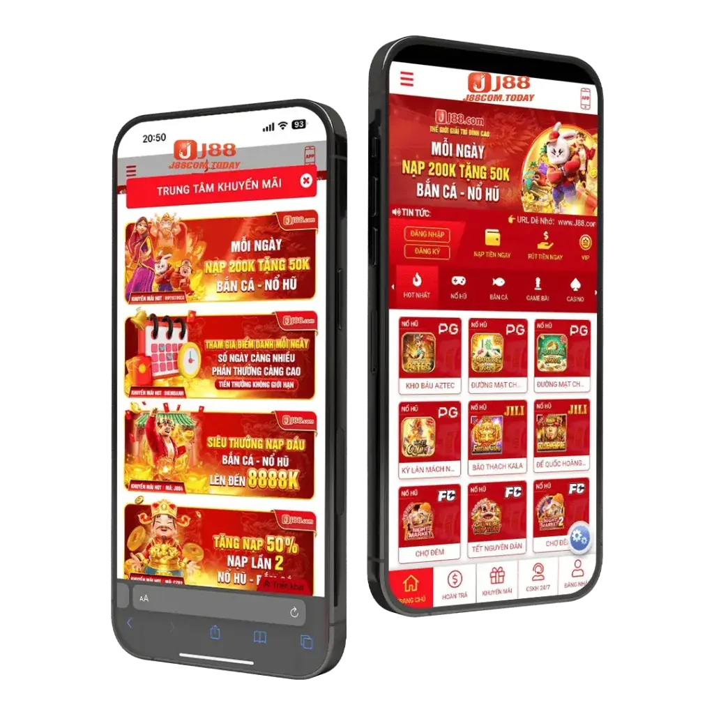 Người chơi đang xem trận đấu trực tiếp và đặt cược trên điện thoại tại j9bet casino